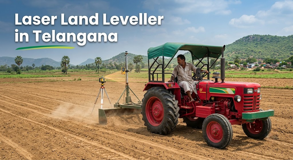 Laser Land Leveller in Telangana