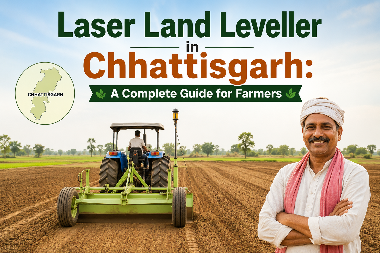 Laser Land Leveller in Chhattisgarh: A Complete Guide for Farmers