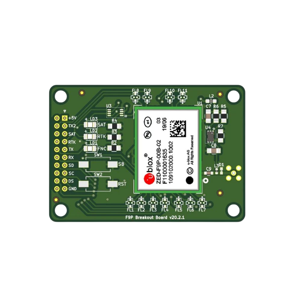 DF-5035 ड्रोन RTK GNSS मॉड्यूल ZED-F9P